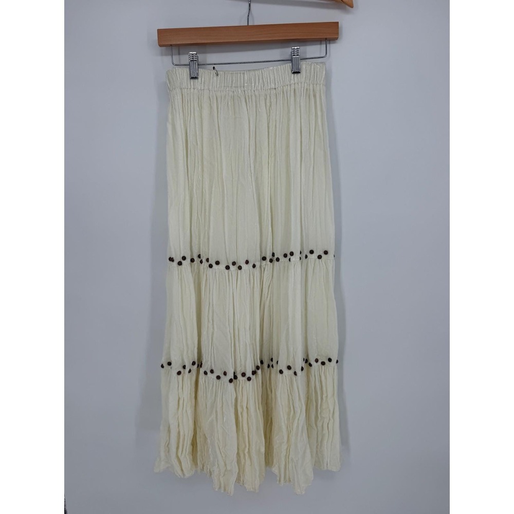 Sedona Stitchery Skirt Set Vintage Cream Studded NWT Southwestern Dead Stock - Picture 14 of 15
